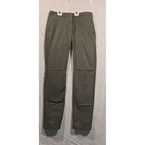 Gap Chino Pants Womens Size 2 Green 30x28 Khaki Slacks Work Business Straight